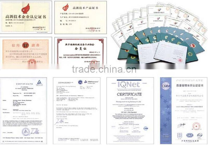 Vbrating screen for egg power