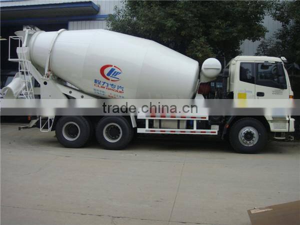 hot sale Foton Auman 6x4 12m3 truck mounted concrete mixer