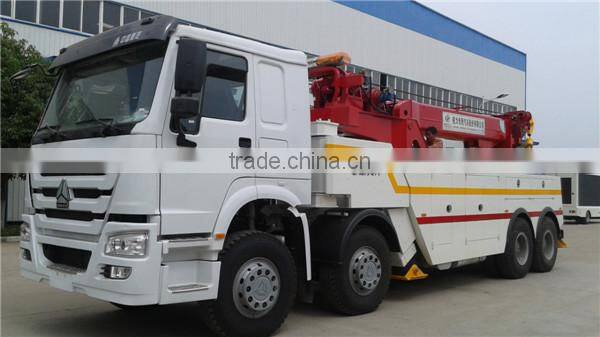 China howo heavy duty rotator tow truck for sale