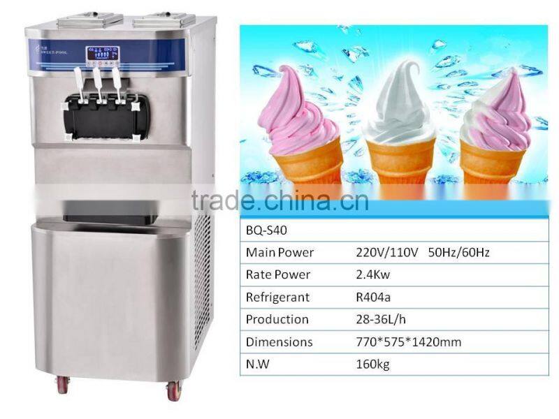 Ice Cream Machine for Business,Ice Cream Machine South Africa,Big Capacity Ice Cream Machine(BQ-ST80Y)