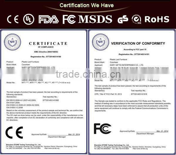 Bar Lounge Led Furniture Lighting Event Rentals Outdoor