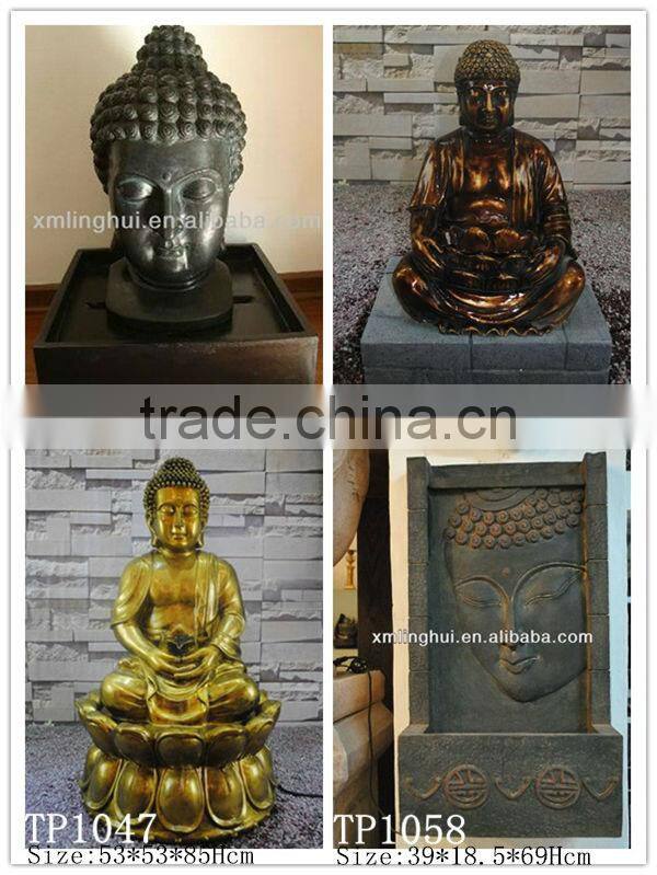 LED Imitate Jade Ball Feng Shui Water Fountain