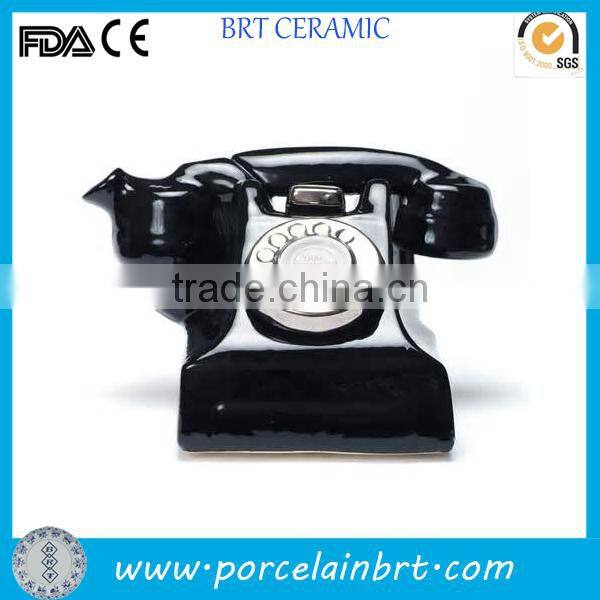 Pink pig ceramic animal shaped tea pot