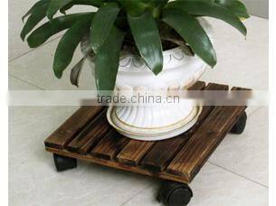 Wood Planter & Flower Pot Mover/Roller