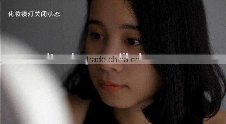 Makeup Mirror Lamp Multifunction Mirror With Table Lamp Small Thing Organizer LED Makeup Mirror Lamp For Sale