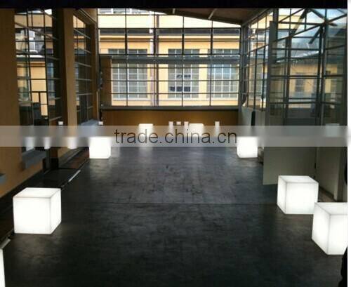 40*40*40CM cube chairs plastic cube furniture chairs with 40CM