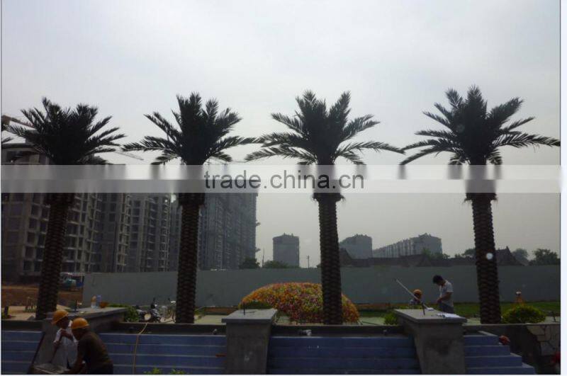 Hot sale artificial palm tree with new design and real touch,indoor or outdoor