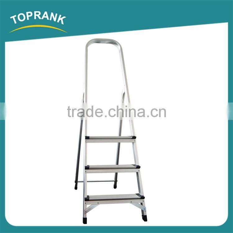 Lightweight Folding Aluminium Step Domestic Ladder With 4 Steps