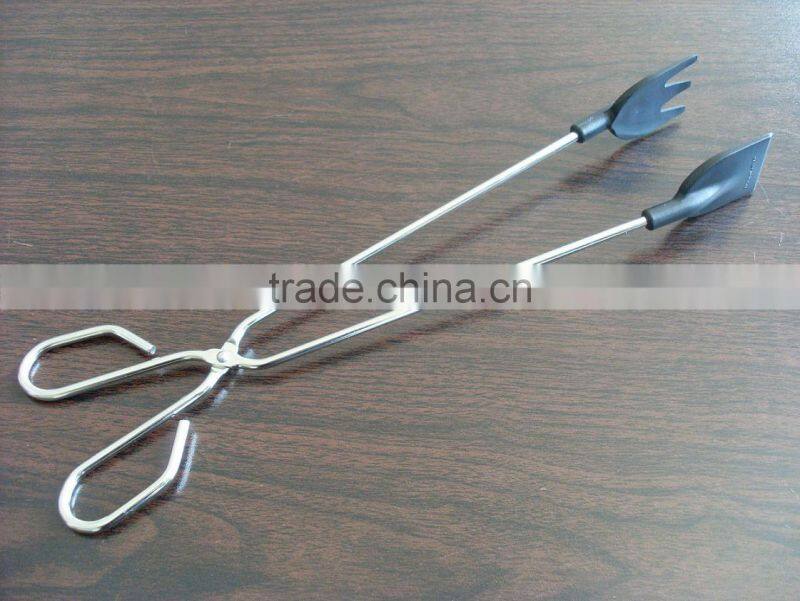 food tong/bbq tools/iron food tong/stainless food tong