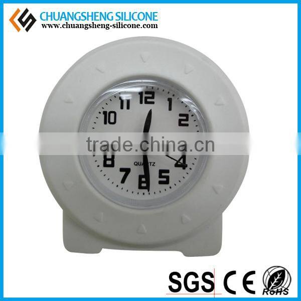 Round shape smart cute table clock