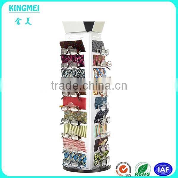 Sun glasses 2015 new products rotating acrylic display rack
