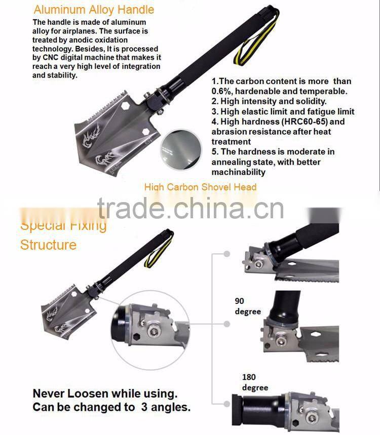 Multifunction Shovel Outdoor Fishing Gear Digging Tool