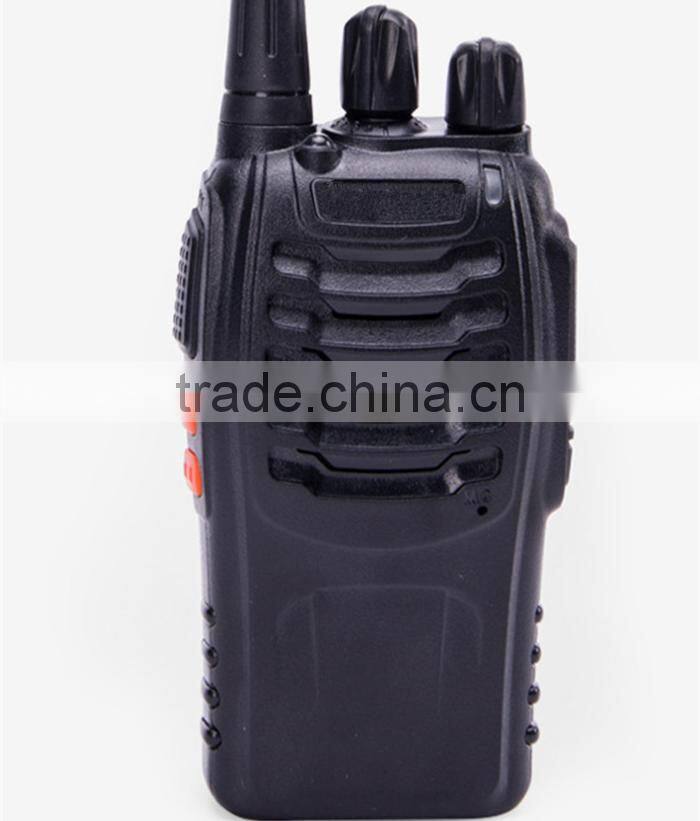 400-470mhz uhf energy saving black interphone with Charger