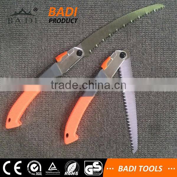 2016 new hot sale 10ich silky TPR handle sharp teeth power folding pocket hand saw