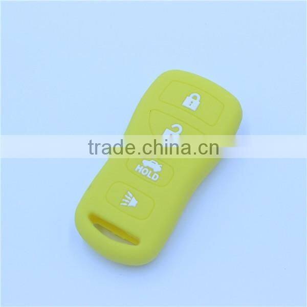 4 buttons silicone car key shell, key jacket for maxima,sentra etc..
