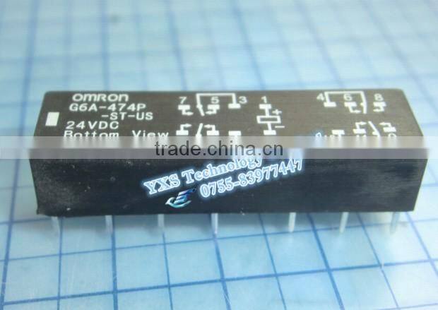 G6A-474P-ST-US-24V G6A-434P-ST-US-24V g6a-474p-24v Fullly Sealed Relay with High Impulse Withstand G6A-474P-ST-US DC24V
