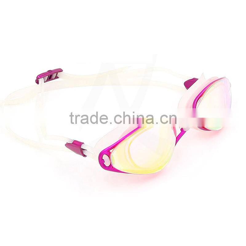 UV&anti-fog silicone swimming goggle (Hicool goggle)