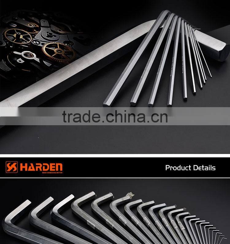 Professional Chrome Vanadium Hand Tool Long Hex Key Wrench