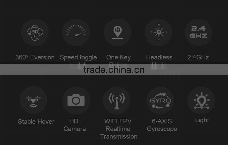 2.4Ghz RC DRONE WITH WIFI CAMERA AND ALITITUDE HOLD