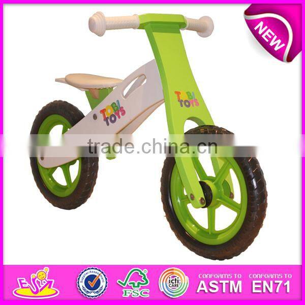 Latest design Best sale children balance wooden bike W16C115