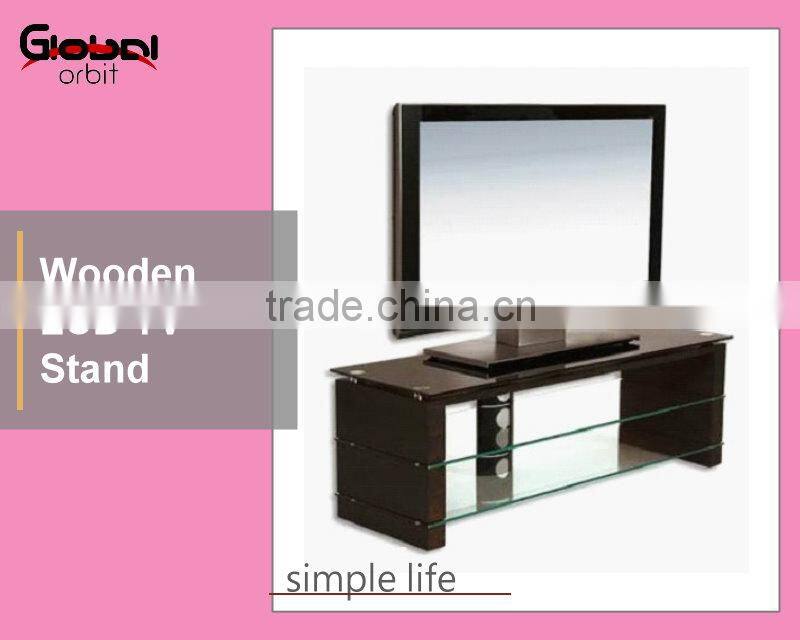 High Quality Living Room Wooden LCD TV Stand Design