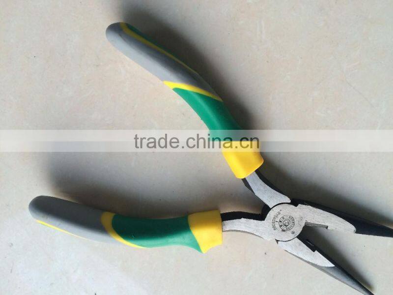 Cheap price 200mm/8'' long nose clamp plier, high quality needle nose plier
