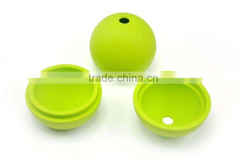 silicone ice ball tray three connect ball