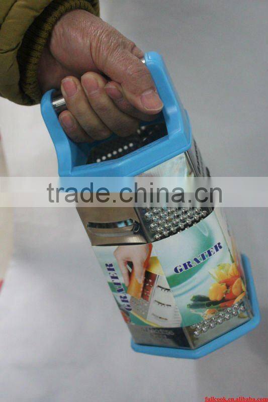 Progressive Multifunctional Stainless Steel 6 Sides Deluxe Grater