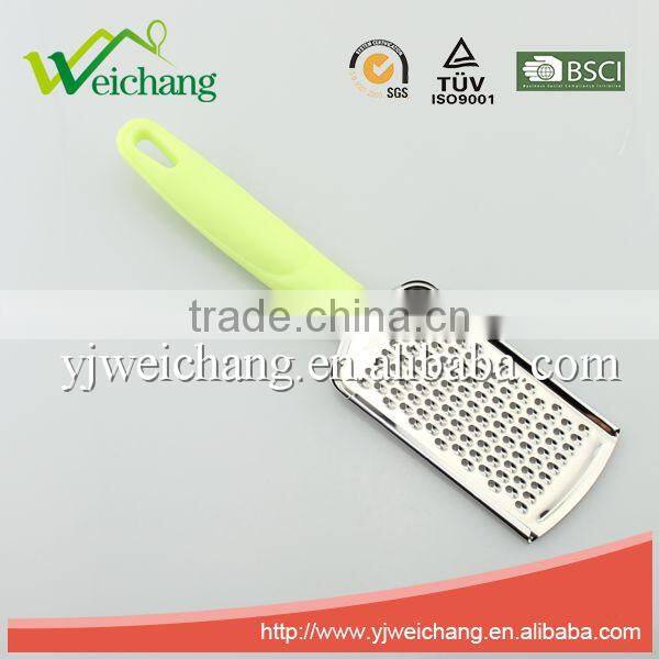 WCJ680 New design grater manual grater GINGER GRATER vegetable kitchen graters with TPR handle