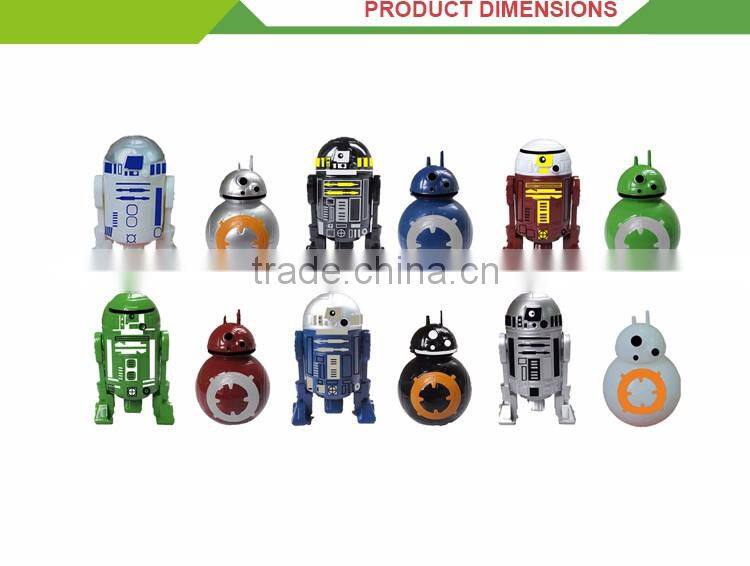 Top selling electric light characters toy 3inch mini love doll cheap