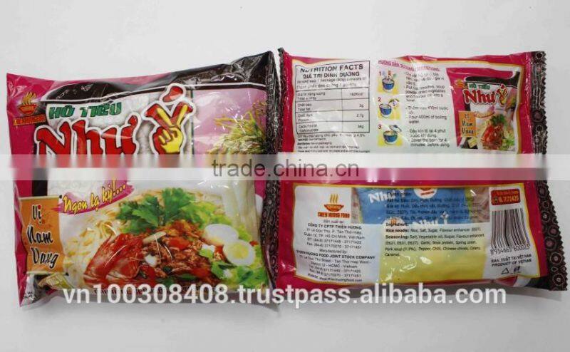 "NHU Y "60 GR INSTANT RICE NOODLE- INSTANT HU TIU
