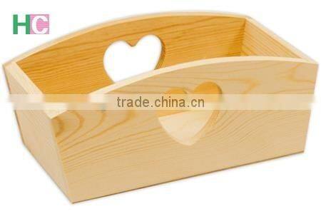 Luxury wood tray wood food serving tray