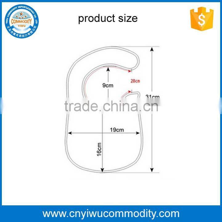 New embroidery cute baby bibs animals cotton baby bandana bibs