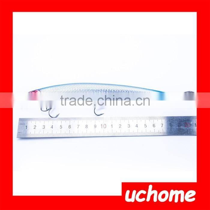 UCHOME Fish Shape Fishing Spoon Metal Spinner Colorful Lures