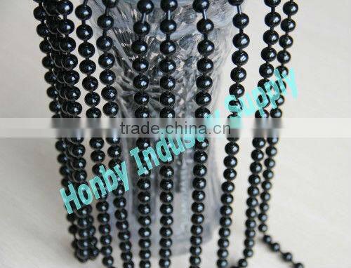 Curtain Wall 12mm Black Ball Chain