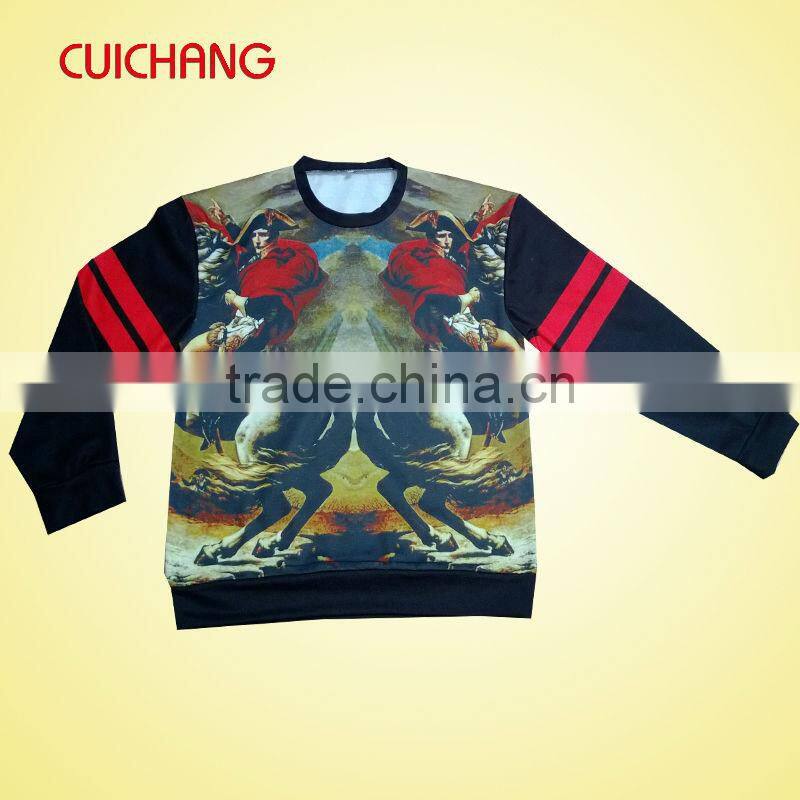Sublimation sweater shirts with good quality
