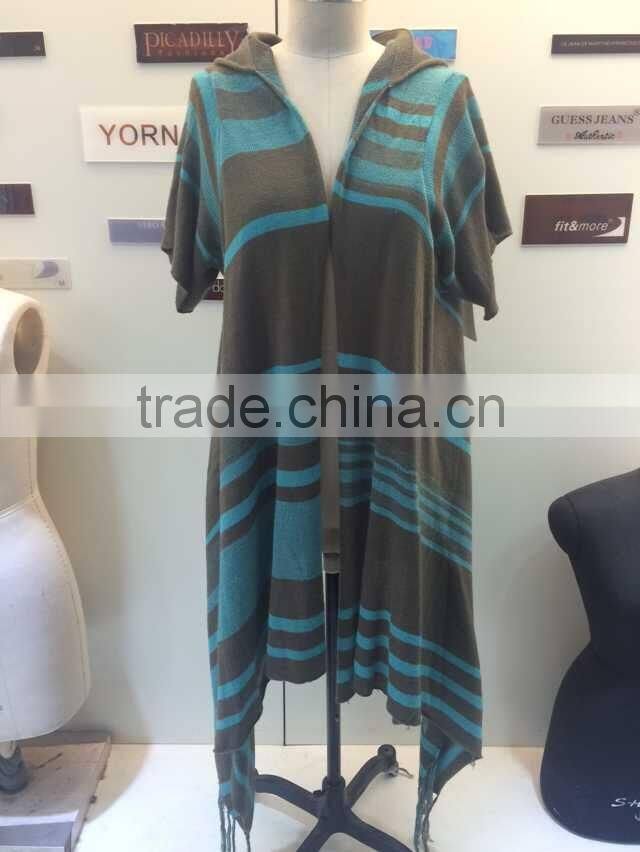 2015 newest design Knitted Sweater cardigan dress