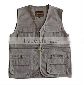 cotton TC CVC men vest waistcoad