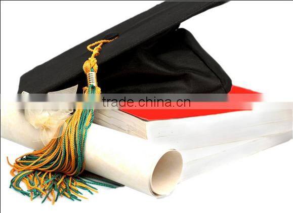 Wholesale school unifrom red and black gown China