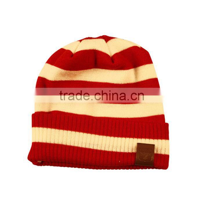 Newest Cheap knitted cotton watch cap/hat
