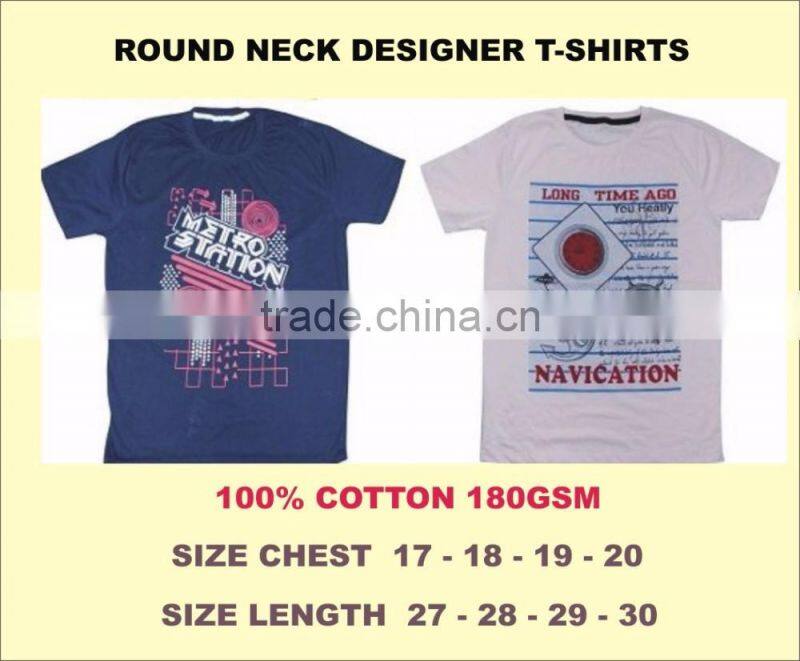 T-Shirts 100% Cotton O-Neck low price high quality