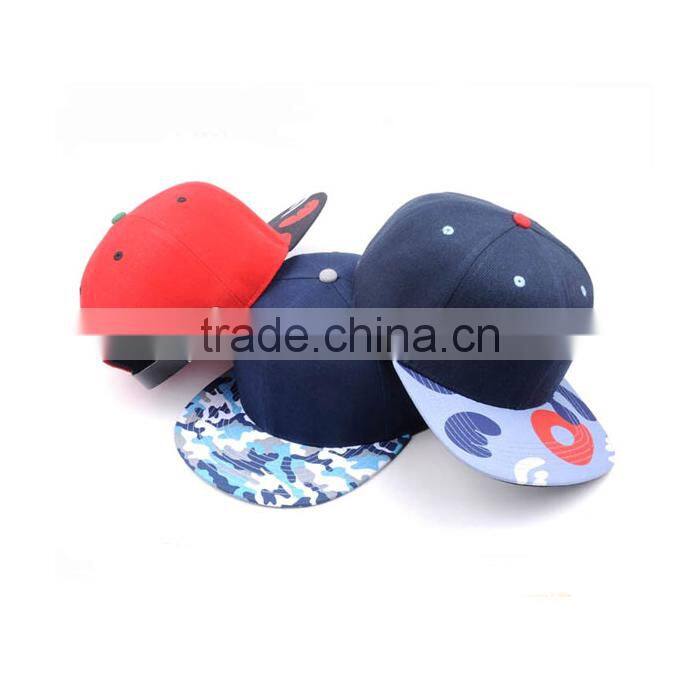 Hot sale unisex printing snapback cap hip hop street style snapback cap custom