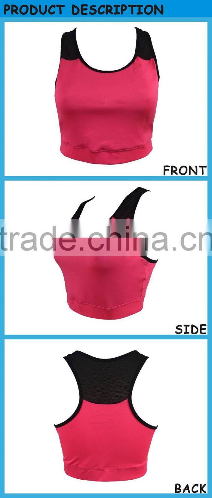 Women Sexy Tops Stylish Net Bra Girls Sports Bra set