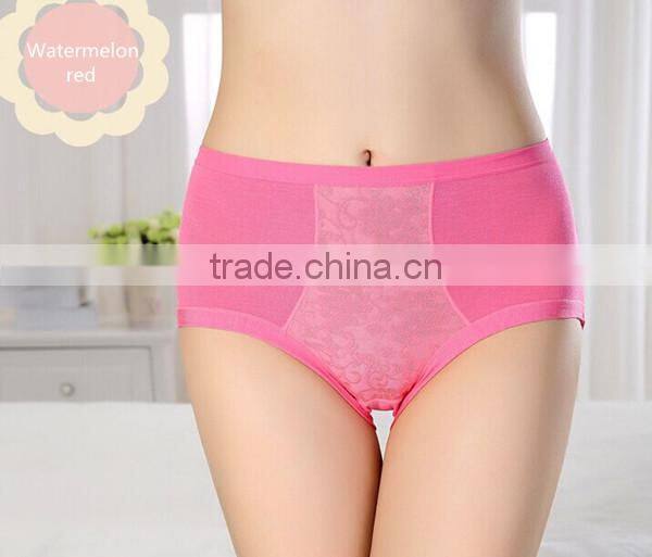 1pc different color Cheap manufacturers in china modal comfortable and breathable sex underwear,lady underwear