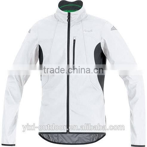 2016 latest design white jacket windbreaker cycling jacket for men