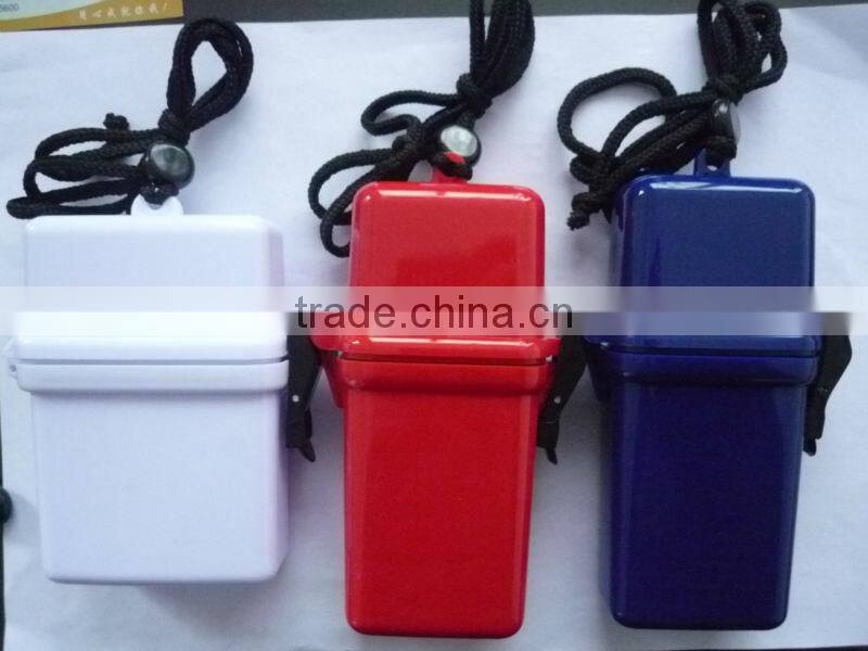 Red PS waterproof box