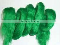 recycld cheap polyester staple tops from China