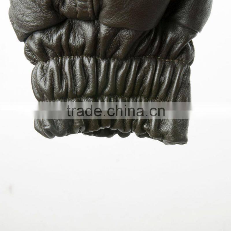 Leather Jacket with fur lining