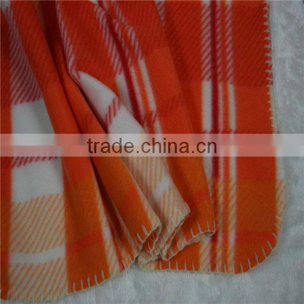 Jacquard anti-pilling polar fleece blanket