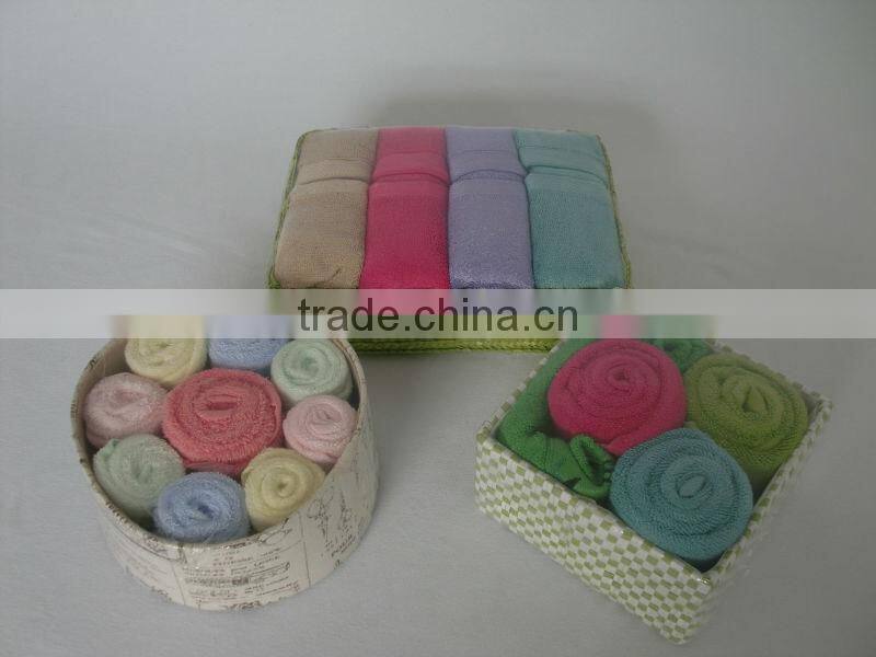 Bamboo Cotton Hand Towel Super Soft and Anti-bacteria